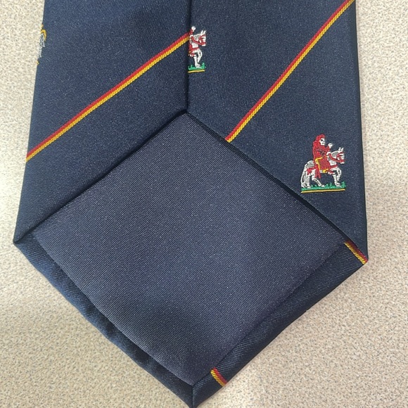 Men’s Maddocks & Dick LTD pure silk custom handmade tie Vintage - Picture 5 of 5